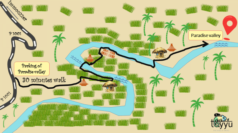 paradise valley map