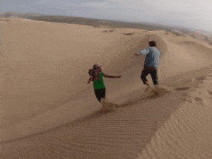 Dunes de Timlaline à Taghazout