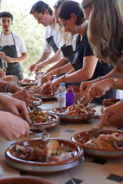 immersive hands-on cooking class in Taghazout Bay