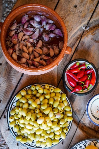 Moroccan spices in Taghazout bay
