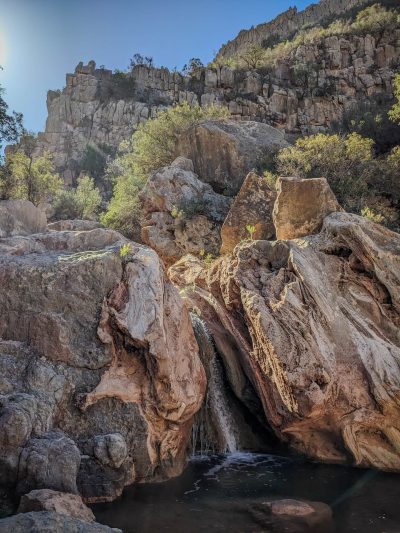 taghazout paradise valley waterfall